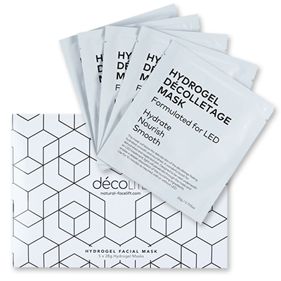 décoLITE Hydrogel Mask, hydrating sheet mask